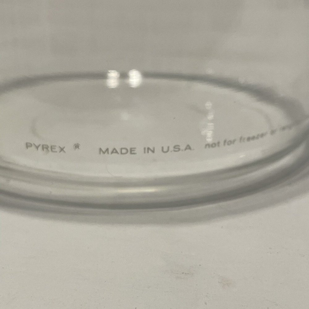 Vtg Corningware PYREX Canisters Wildflower Clear See n Store USA Flower Storage - Picture 7 of 9